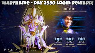 Warframe - Day 2350 Login Reward! (Opening Rivens)