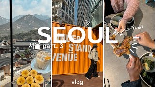 South Korea Vlog, 3 days in Seoul | aesthetic cafe hopping and meeting new people in Seoul