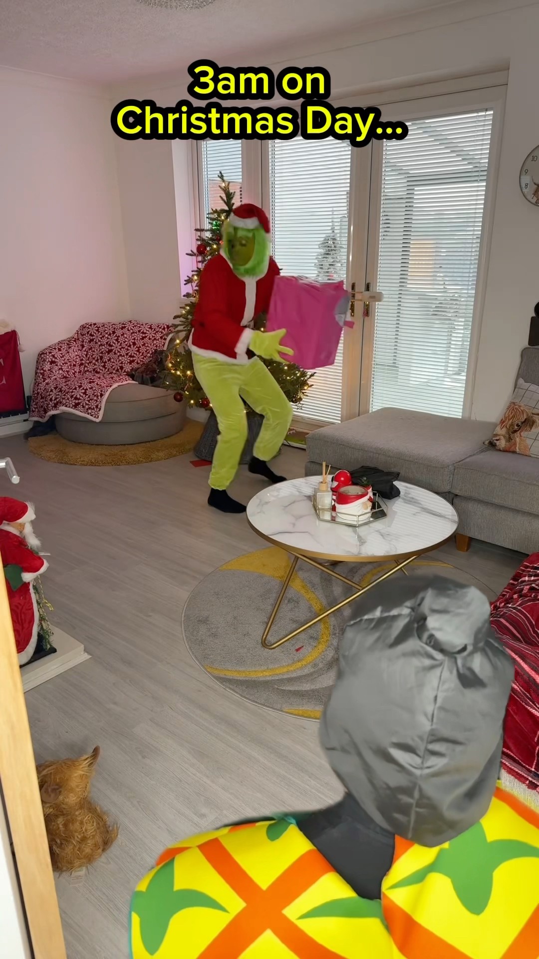 Sneaky Bro Stealing Christmas! ? #comedy