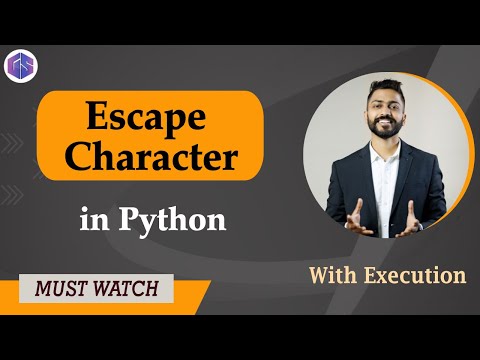 Escape Character in Python 🐍 with Execution 💻🖥️