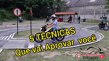 Como ser aprovada no exame de moto?