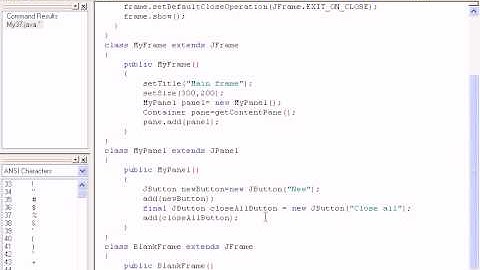 #Java Урок 114 Многоадресная передача событий. Создание внешнего вида приложения