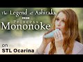 The Legend of Ashitaka - Princess Mononoke on STL Water Ocarina