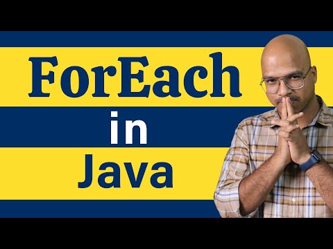Video: Ar forEach greitesnis nei Java?