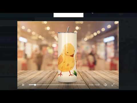 Animated Rotating Tumbler Mockup, a Cups & Container Mockup by NoemieDesigns (Thumbnail 4 of 4)
