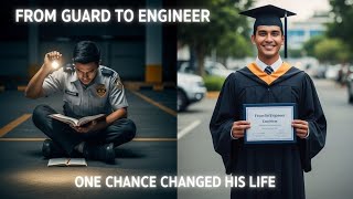 “Security Guard Studying in Parking Lot—CEO’s Secret Gift Changed Everything”