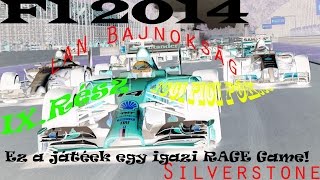 F1 2014!!! IX. Rész || LAN Bajnokság || Silverstone || - Icci pici pók felmászott...˛°°