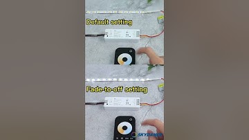 SKYDANCE LED Controllers Fade in Fade out setting for led lights