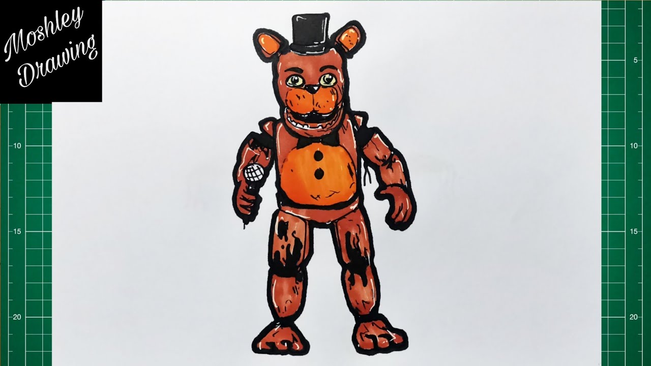 Rusty Wolf — A drawing of ol' Withered Freddy to help with some