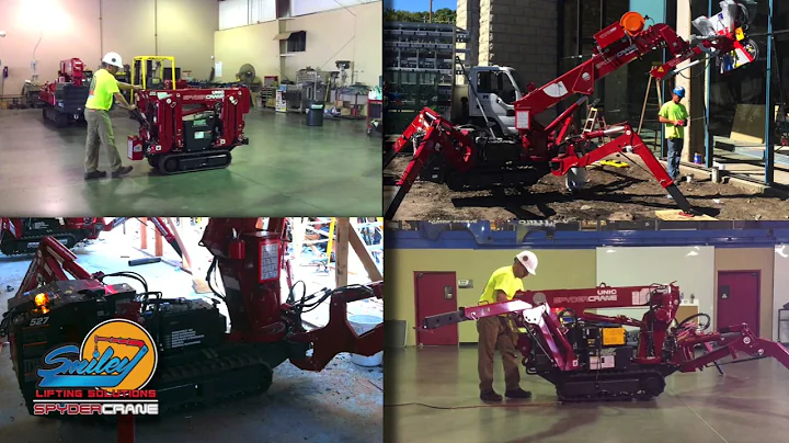 SPYDERCRANE 090 & 200 Series Mini-Crawler Cranes