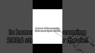 Are you excited for the street fighter movie? 👀 #animeart #streetfighter #anime #illustration