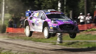 Secto Rally Finland 2022 Saturday - wet conditions