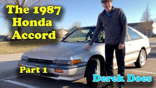 1987 Honda Accord Hatchback LXI.