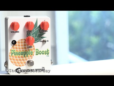 Stompbox Saturday No.64 : Tone Freak Effects Pineapple Boost (Klon-style Overdrive Demo & Review)