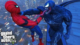 ВЕНОМ ПРОТИВ ЧЕЛОВЕКА ПАУКА В ГТА 5 МОДЫ VENOM SPIDER MAN! ОБЗОР МОДА В GTA 5! ИГРЫ ГТА ВИДЕО MODS