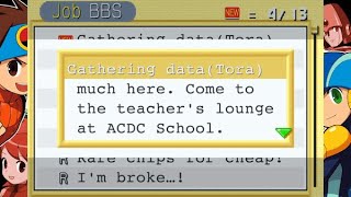 MegaMan Battle Network 3 - Job BBS: Gathering data (Tora) (PS4) Update