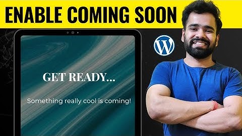 How to Enable Coming Soon Mode in Wordpress Website | CMP Plugin