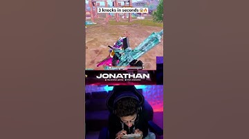 Jonathan quick 3 knocks like hacker enemy shocked😱🔥#JONATHAN #Jonathangaming #jonathanbgmi #shorts