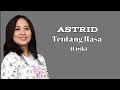 Tentang Rasa | ASTRID | Lirik | Cover | Angga Candra Ft Astrid | KOLABORASI