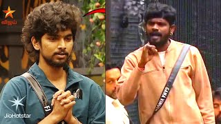 Vinoth Vs FJ Fight 😠🤬 Vinoth - ஐ திட்டிய FJ | Bigg Boss Unseen Video 