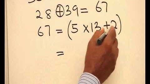 MODULAR ARITHMETIC PART 11