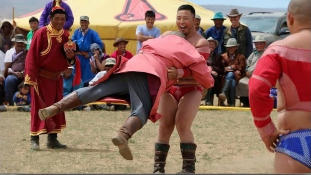 МУ-д Автотээврийн салбар үүсэж хөгжсөний 100 жилийн ойн үндэсний бөхийн барилдааны 1-4-ийн даваа