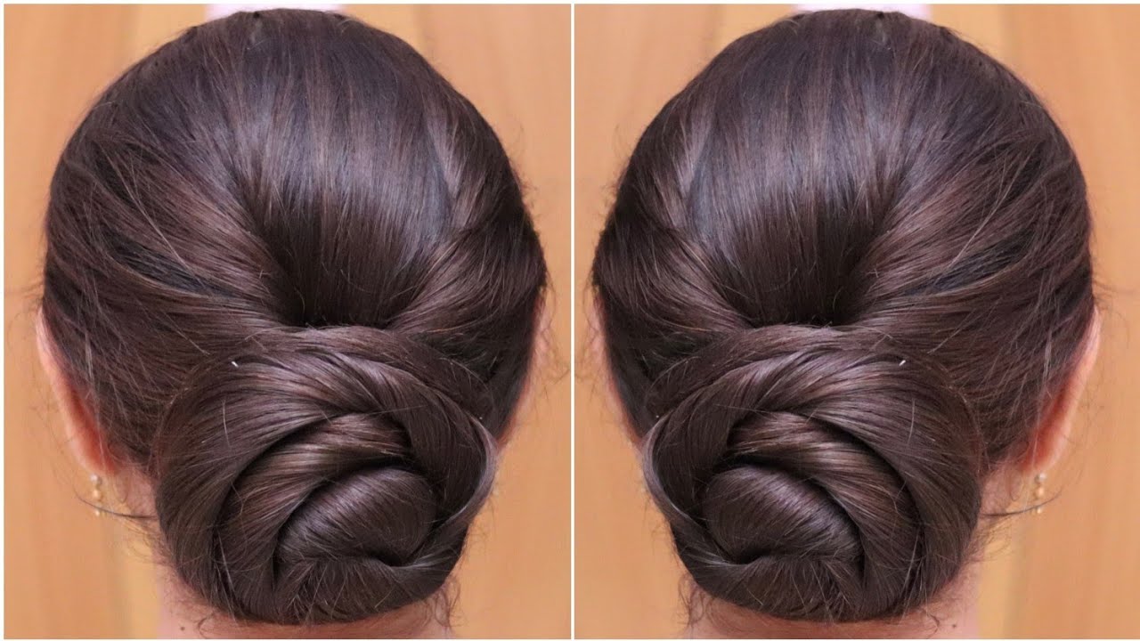 Latest Hairstyle For Ladies 2023 – Easy Bun Hairstyle With Claw Clip _... |  TikTok