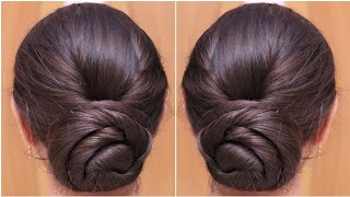 Beautiful Low Bun Hairstyles For Ladies | Juda Hairstyle For Long Hair | Hair Bun Style | Juda