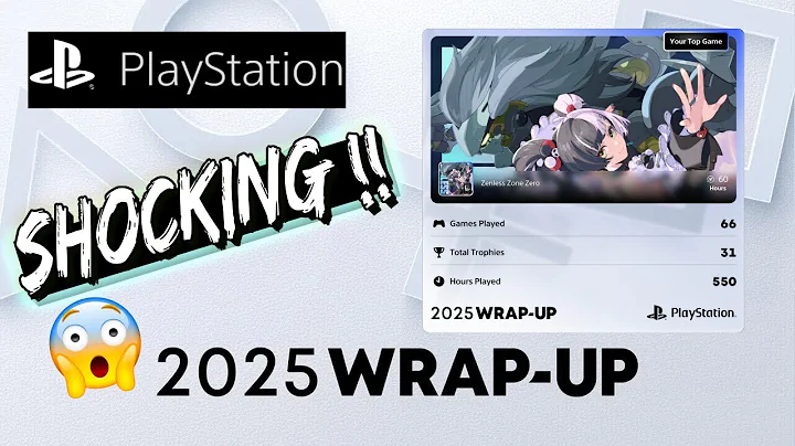 PlayStation Wrap-Up 2025 Is Here! Discover Your Most Played Game & Unlock Your Exclusive Avatar!