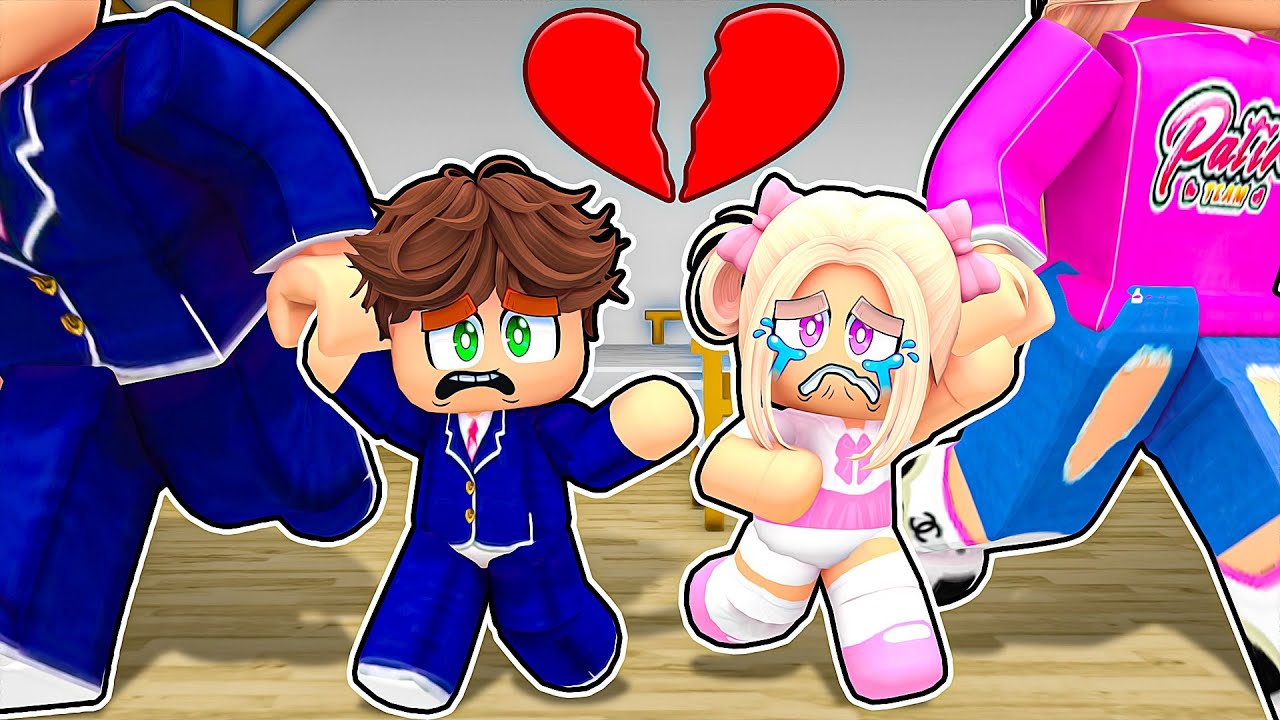 MAŁA AMI ZERWAŁA z ADASIEM na BROOKHAVEN w ROBLOX! 💔