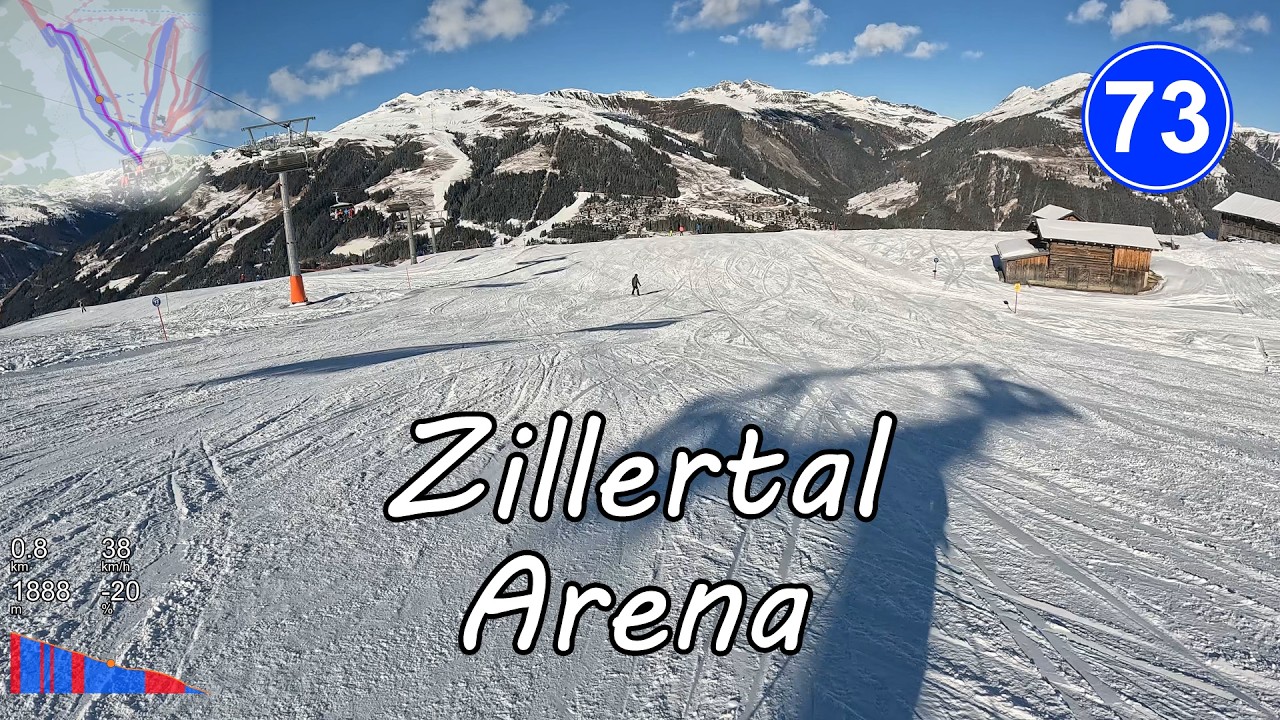 [4K] Zillertal Arena ● 73 ● Plattenkogel X-Press 2