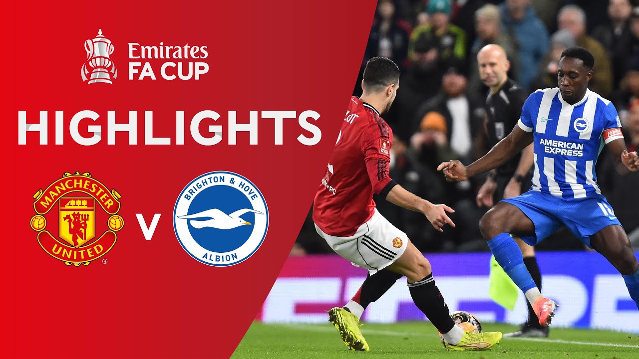 [Highlight] Emirates FA Cup : Manchester United vs Brighton (11-01-69)