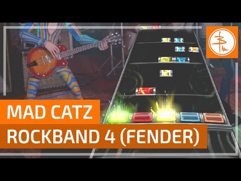 Wideo: Współ-wydawnictwo Mad Catz Rock Band 4