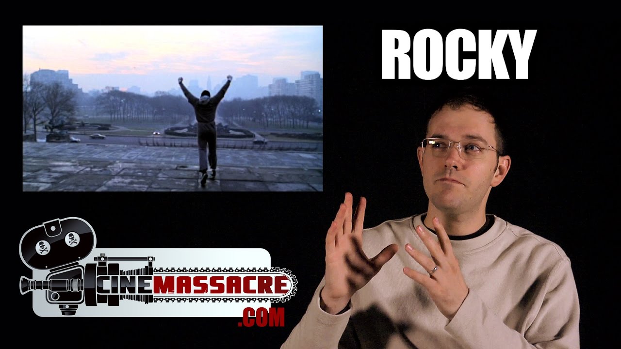 rocky movie series review cinemassacre youtube