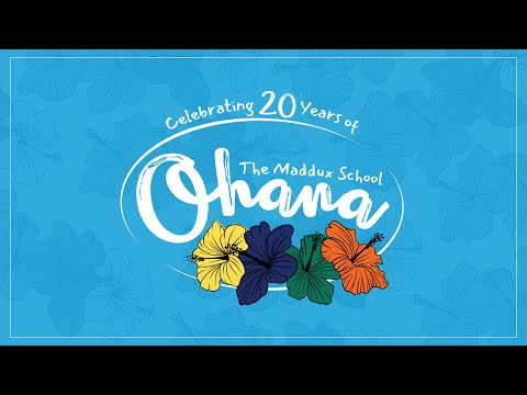 The Maddux School Ohana Gala Fundraising Video