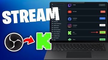 How to stream on kick OBS