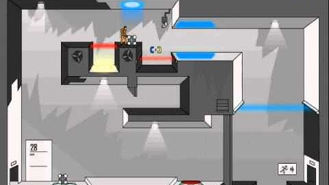 Portal The Flash Version Walkthrough 21-30.avi