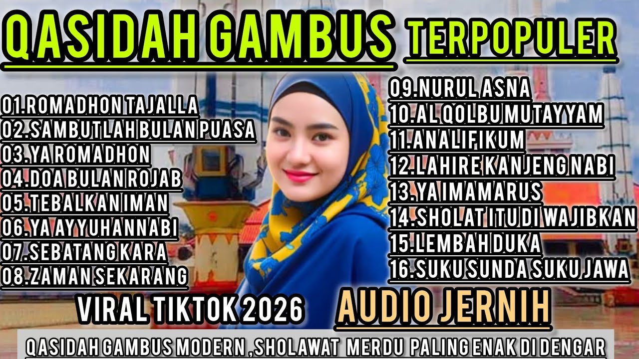 TERBARU 2026 SAMBUT BULAN RAMADHAN-QASIDAH SHOLAWAT MERDU PENYEJUK HATI