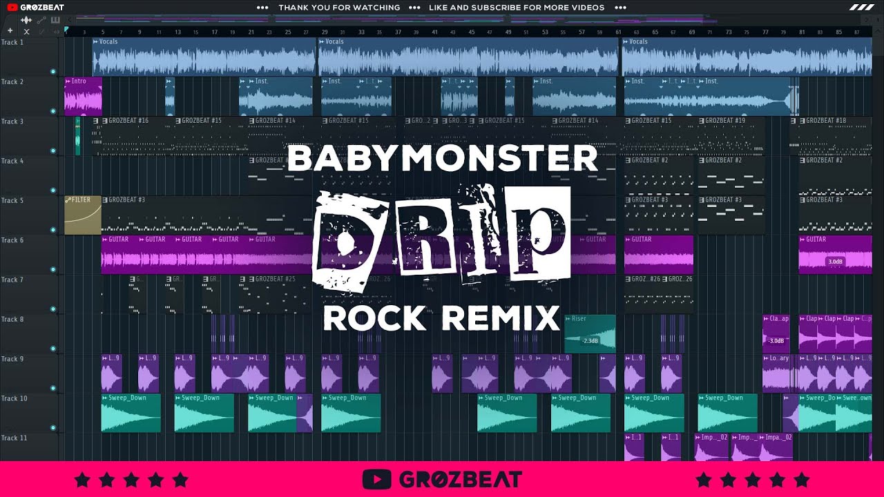 BABYMONSTER - Drip // ROCK REMiX