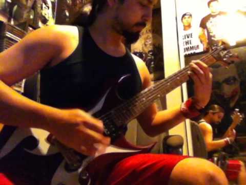 Ultimate Warrior "Unstable" WWE theme guitar cover