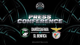 Darüssafaka v SL Benfica - Press Conference