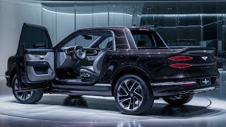 Finally! All New 2025 Bentley Pickup Unveiled  The Most Powerful Pickup Arrives!