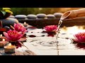 Bamboo Water Sound + Relaxing Music 🌿 Relieve Stress, Anxiety, and Depression, Heal Your Mind &amp; Body