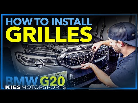 How to install Kidney Grilles on the BMW G20 M340i (Also works on the BMW G20 330i) #g20mods