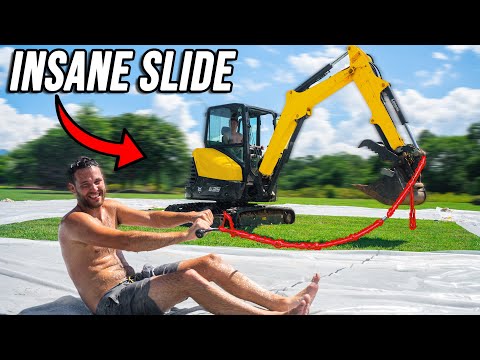 Most INSANE 360 Degree WATERSLIDE!