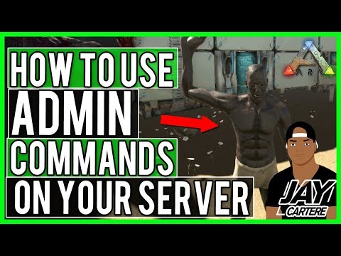 Ark Survival Evolved PS4 Tutorial - How To Use Admin Commands On Your Nitrado Rented Server