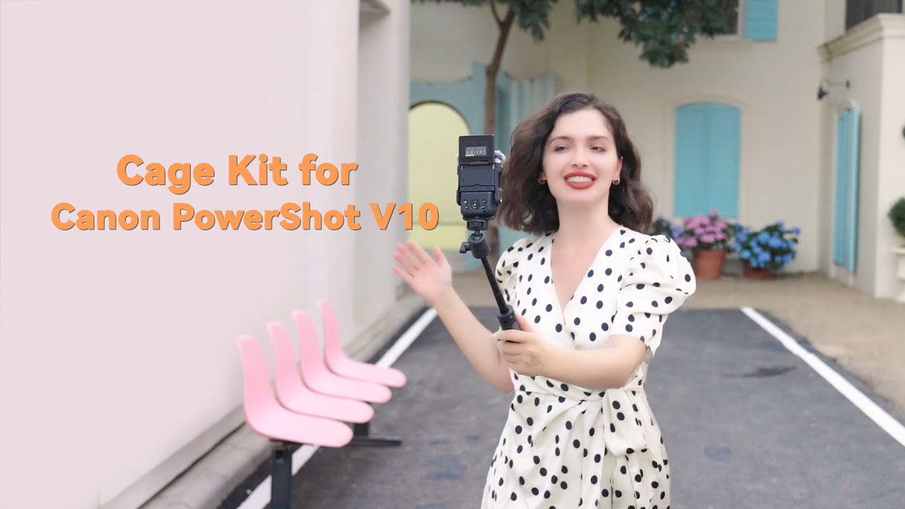 New Product Launch | SmallRig Cage Kit for Canon PowerShot V10 