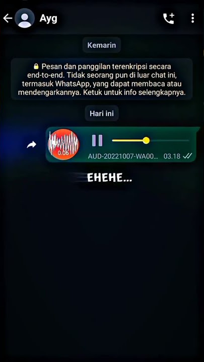 sound buat pacar nih mau gak ling nya