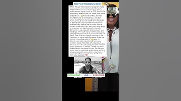 THE STRANGE STORY BEHIND ALLYSON FELIX TRIUMPHS