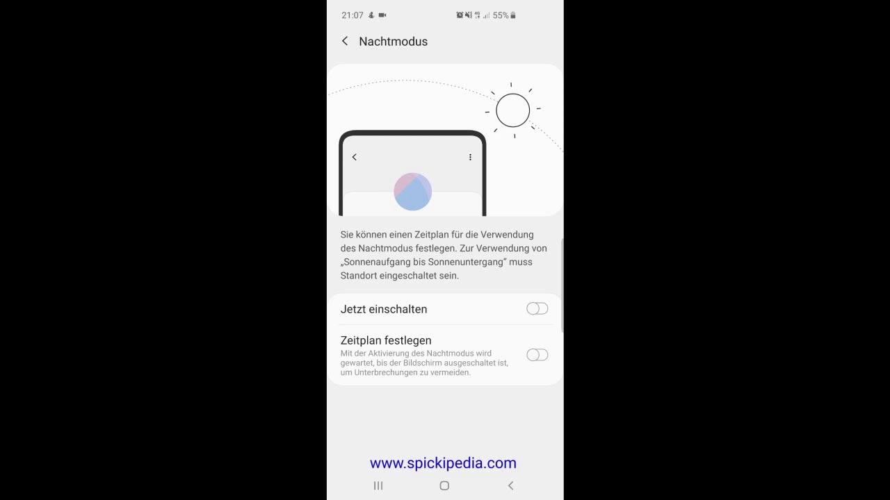 Mode Gelap Samsung Galaxy S10